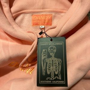 NEW WITH TAGS Dandy Worldwide - Pink “let’s watch the sunset” hoodie